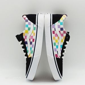 Vans Ward Party Checkerboard She's Size 3 Missy